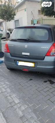 סוזוקי סוויפט GLX אוט' 1.5 (101 כ''ס) בנזין 2008 למכירה ברמת גן