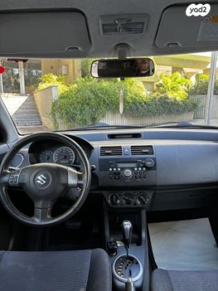 סוזוקי סוויפט GLX אוט' 1.5 (101 כ''ס) בנזין 2008 למכירה בגבעתיים