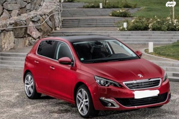 פיג'ו 308 Active אוט' 1.2 (130 כ''ס) בנזין 2014 למכירה ברעננה