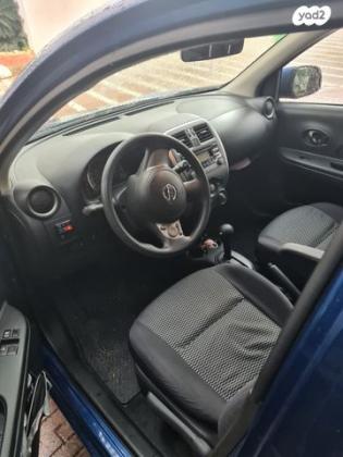 ניסאן מיקרה Visia אוט' 1.2 (80 כ''ס) בנזין 2015 למכירה בראשון לציון