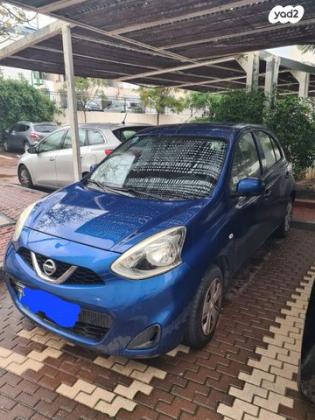 ניסאן מיקרה Visia אוט' 1.2 (80 כ''ס) בנזין 2015 למכירה בראשון לציון