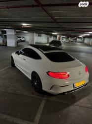מרצדס C-Class קופה / קבריולט C180 AMG אוט' 1.6 (156 כ"ס) בנזין 2016 למכ