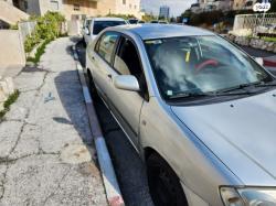 טויוטה קורולה Sun אוט' 1.6 (110 כ''ס) בנזין 2007 למכירה בירושלים