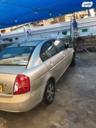 יונדאי אקסנט (עד 2012) GLS אוט' 1.6 (112 כ''ס) בנזין 2008 למכירה בנת