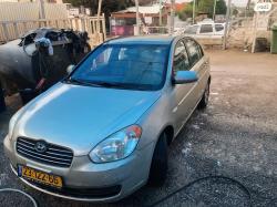 יונדאי אקסנט (עד 2012) GLS אוט' 1.6 (112 כ''ס) בנזין 2008 למכירה בנת