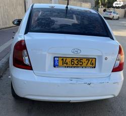 יונדאי אקסנט (עד 2012) GL אוט' 1.4 (97 כ''ס) בנזין 2010 למכירה בחור