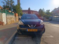 ניסאן מיקרה Visia ידני 1.2 (80 כ''ס) בנזין 2018 למכירה באריאל