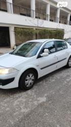 רנו מגאן דור 2 (2004-2010) EX ידני דיזל 4 דל' 1.5 (85 כ''ס) דיזל 2008 למ