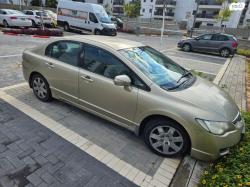 הונדה סיוויק סדאן החדשה LS אוט' 1.8 (140 כ''ס) בנזין 2009 למכירה