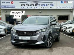 פיג'ו 5008 Active Pack אוט' 1.5 (130 כ''ס) דיזל 2021 למכירה בראשון לציו