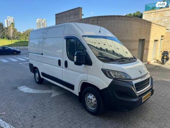 פיג'ו בוקסר L2-H2 סגור ידני דיזל 2.0 (130 כ"ס) 3500KG דיזל 2019 למכירה בתל אביב יפו