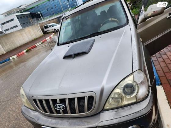 יונדאי טאראקן 4X4 GLS אוט' דיזל 5 מק' 2.9 (165 כ''ס) דיזל 2005 למכירה באשדוד