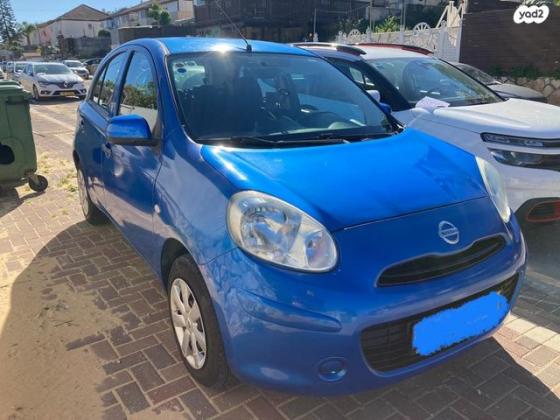 ניסאן מיקרה Visia אוט' 1.2 (80 כ''ס) בנזין 2011 למכירה בעכו