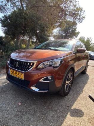 פיג'ו 3008 Active Blue Hdi אוט' דיזל 1.6 (120 כ"ס) דיזל 2018 למכירה בראשון לציון