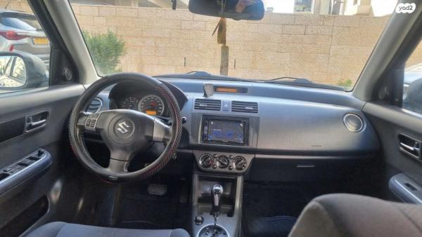 סוזוקי סוויפט GLX אוט' 1.5 (101 כ''ס) בנזין 2009 למכירה בחריש