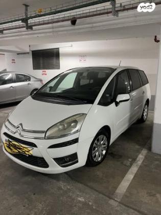 סיטרואן C4 פיקאסו SX רובוטית 7 מק' 1.6 (156 כ''ס) בנזין 2013 למכירה בראשון לציון