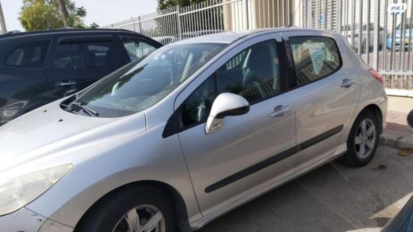 פיג'ו 308 Comfort Plus אוט' 1.6 (120 כ"ס) בנזין 2010 למכירה באשקלון