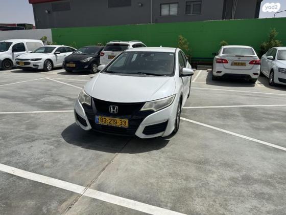 הונדה סיוויק האצ'בק החדשה Comfort אוט' 1.8 (142 כ''ס) בנזין 2015 למכירה בבאר שבע