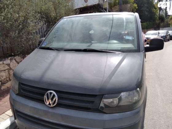פולקסווגן טרנספורטר מסחרי/נוסעים Delivery Van קצר אוט' דיזל 3 מק' 2.0 (140 כ''ס) דיזל 2011 למכירה ברמת גן