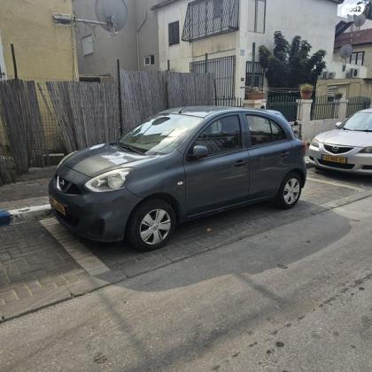 ניסאן מיקרה Visia ידני 1.2 (80 כ''ס) בנזין 2017 למכירה בתל אביב יפו