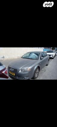 אאודי A4 אוט' 2.0 (130 כ''ס) [2005-2008] בנזין 2007 למכירה בתל אביב יפו