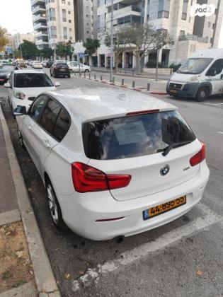 ב.מ.וו סדרה 1 118I S אוט' 5 דל' 1.5 (136 כ''ס) בנזין 2017 למכירה בתל אביב יפו