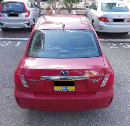סובארו B3 סדאן RX אוט' 1.5 (107 כ"ס) בנזין 2009 למכירה בקרית מוצקין