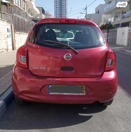 ניסאן מיקרה Visia ידני 1.2 (80 כ''ס) בנזין 2016 למכירה בתל אביב יפו