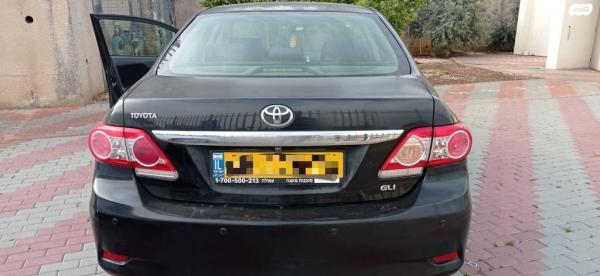 טויוטה קורולה GLI אוט' 1.6 (124 כ''ס) בנזין 2011 למכירה בדבוריה