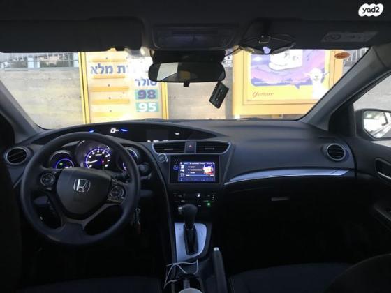 הונדה סיוויק האצ'בק החדשה Comfort אוט' 1.8 (142 כ''ס) בנזין 2016 למכירה בבאר שבע