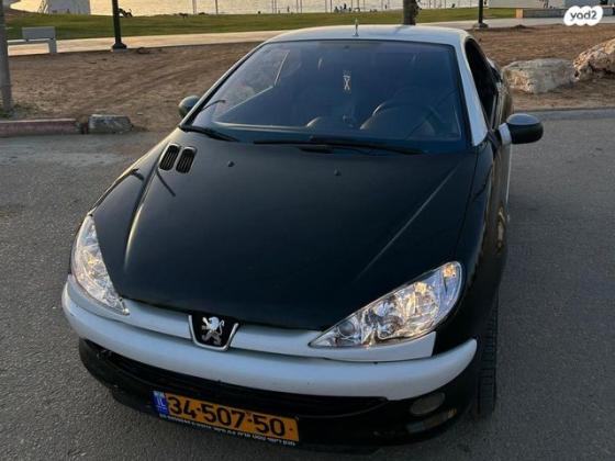 פיג'ו 206CC CC קבריולט אוט' 1.6 (110 כ''ס) בנזין 2002 למכירה במעלה אדומים