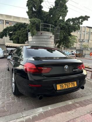ב.מ.וו סדרה 6 640I גראן-קופה אוט' 3.0 (320 כ"ס) בנזין 2013 למכירה בראשון לציון