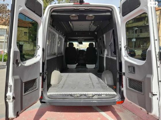 מרצדס ספרינטר מסחרי 319 ארוך/גבוה אוט' דיזל 2 מק' 5 דל' 3.0 (190 כ"ס) דיזל 2016 למכירה בירושלים
