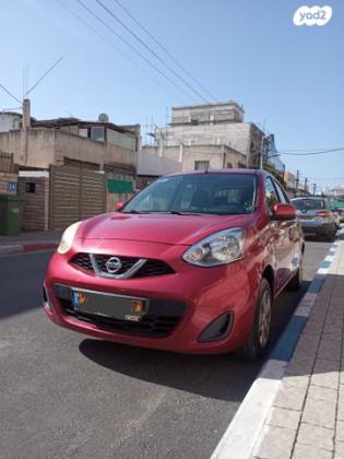ניסאן מיקרה Visia ידני 1.2 (80 כ''ס) בנזין 2016 למכירה בתל אביב יפו