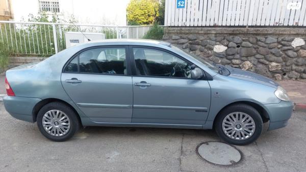 טויוטה קורולה GLI אוט' 1.6 (110 כ''ס) בנזין 2003 למכירה בטבריה