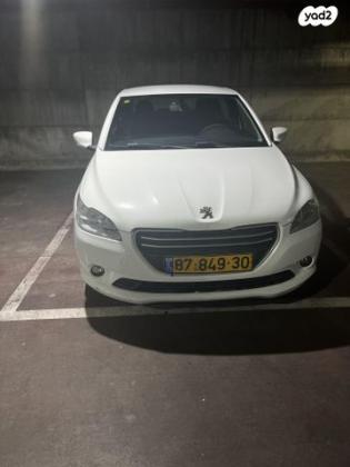 פיג'ו 301 Active רובוטית 1.2 (82 כ"ס) בנזין 2015 למכירה באשקלון