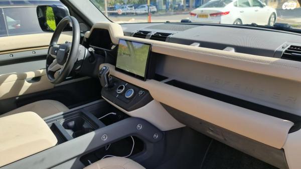 לנד רובר דיפנדר 4X4 Defender 110 Phev SE אוט' 5 מק' 2.0 (404 כ"ס) היברידי חשמל / בנזין 2023 למכירה בכרמיאל