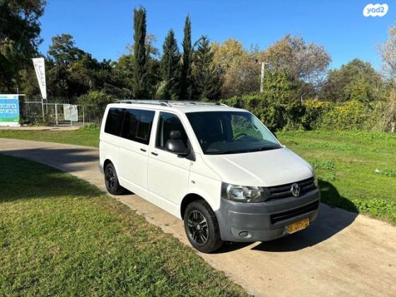 פולקסווגן טרנספורטר מסחרי/נוסעים Delivery Van קצר ידני דיזל 2.0 (84 כ''ס) דיזל 2012 למכירה בתל אביב יפו