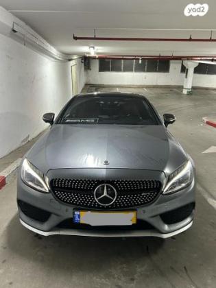 מרצדס C-Class קופה / קבריולט 4X4 C43 AMG 4MATIC 23P קופה אוט' 3.0 (367 כ"ס) בנזין 2018 למכירה בפתח תקווה