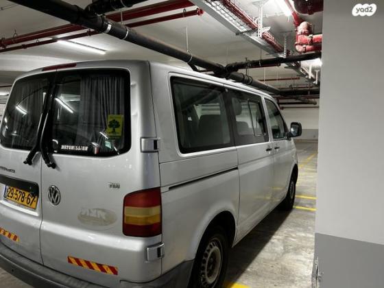 פולקסווגן טרנספורטר מסחרי/נוסעים קצר אוט' דיזל 3 מק' 3 דל' 2.5 (130 כ''ס) דיזל 2009 למכירה ברחובות