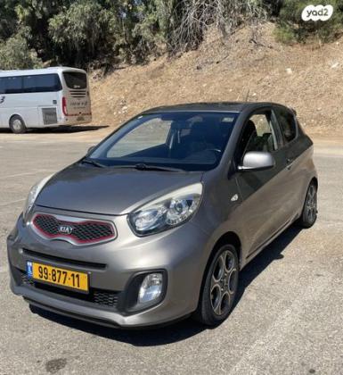 קיה פיקנטו Sport ידני 3 דל' 1.2 (85 כ''ס) בנזין 2014 למכירה בראשון לציון