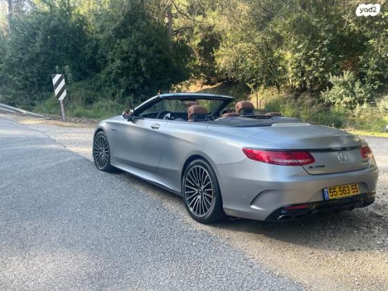מרצדס S-Class קבריולט 4X4 S63 4MATIC AMG Vision אוט' 5.5 (585 כ''ס) בנזין 2017 למכירה בטירה