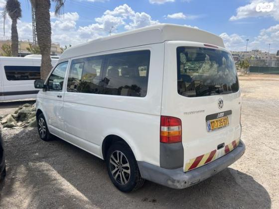פולקסווגן טרנספורטר מסחרי/נוסעים קצר ידני דיזל 1.9 (102 כ''ס) דיזל 2008 למכירה בלהבים