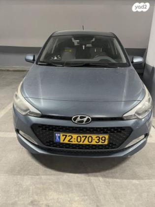 יונדאי i20 Insight ידני 1.2 (85 כ"ס) בנזין 2016 למכירה בגדרה