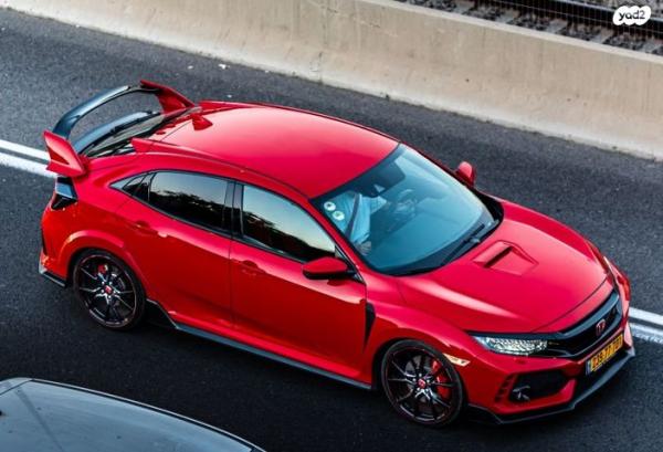 הונדה סיוויק Type-R TYPE R ידני 5 דל' 2.0 (319 כ''ס) בנזין 2018 למכירה בחולון