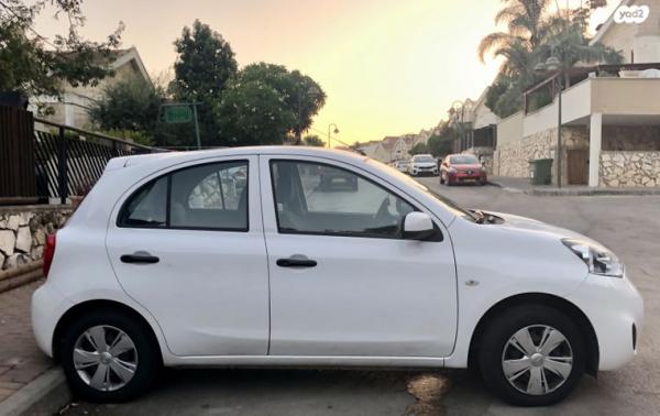 ניסאן מיקרה Visia ידני 1.2 (80 כ''ס) בנזין 2017 למכירה ביקנעם עילית