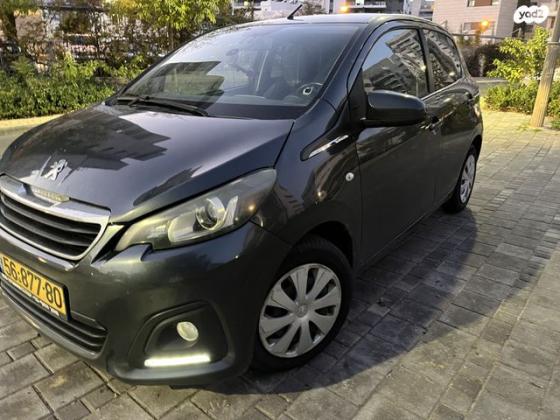 פיג'ו 108 Active רובוטית 1.0 (69 כ''ס) בנזין 2016 למכירה ביבנה