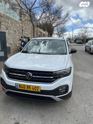 פולקסווגן T-Cross Life Plus אוט' 1.0 (110 כ''ס) בנזין 2022 למכירה בירושלים