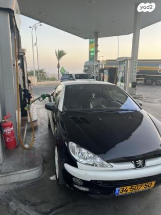 פיג'ו 206CC CC קבריולט אוט' 1.6 (110 כ''ס) בנזין 2002 למכירה במעלה אדומים