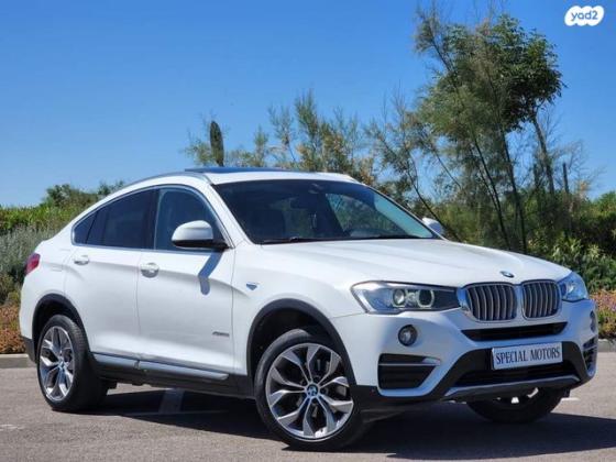 ב.מ.וו X4 4X4 XDRIVE28I Sport אוט' 2.0 (245 כ''ס) בנזין 2016 למכירה בחולון